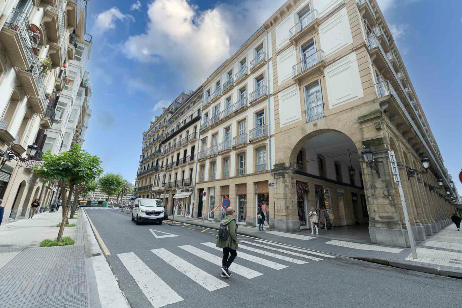 Apartamento Victoria En El Centro De Сан Себастиан Екстериор снимка